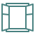 Aluminum work services icon