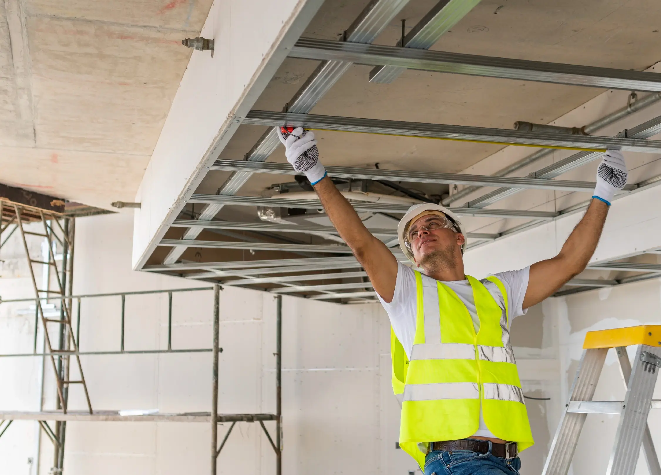 Gypsum-ceiling-light-partition